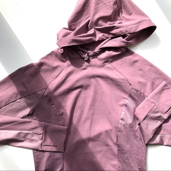 Fabletics Alecia Pullover Hoodie Top Long Sleeve Rose Pink - Picture 4 of 9